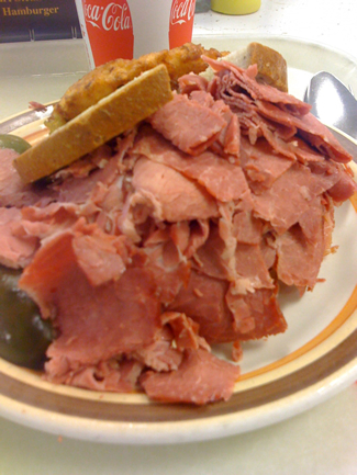 Manny's Corned Beef Sandwich