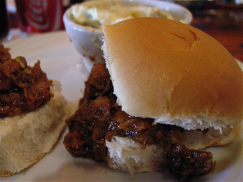 Knick's Pulled Pork Slider