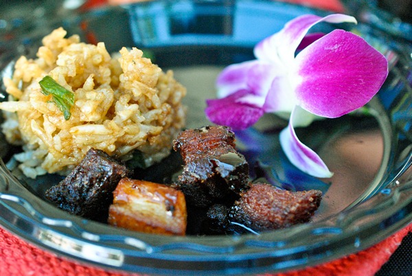 Madfish Grill (Pork Belly with Sweet Soy Drizzle)