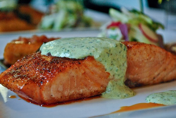 Ancho Seared Salmon