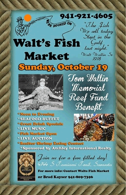 Walt's Fish Market Reef Benefit