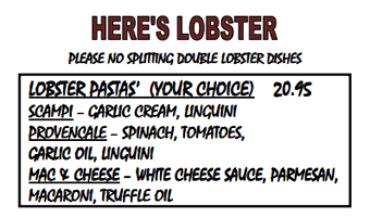 lazy-lobster-sarasota-menu